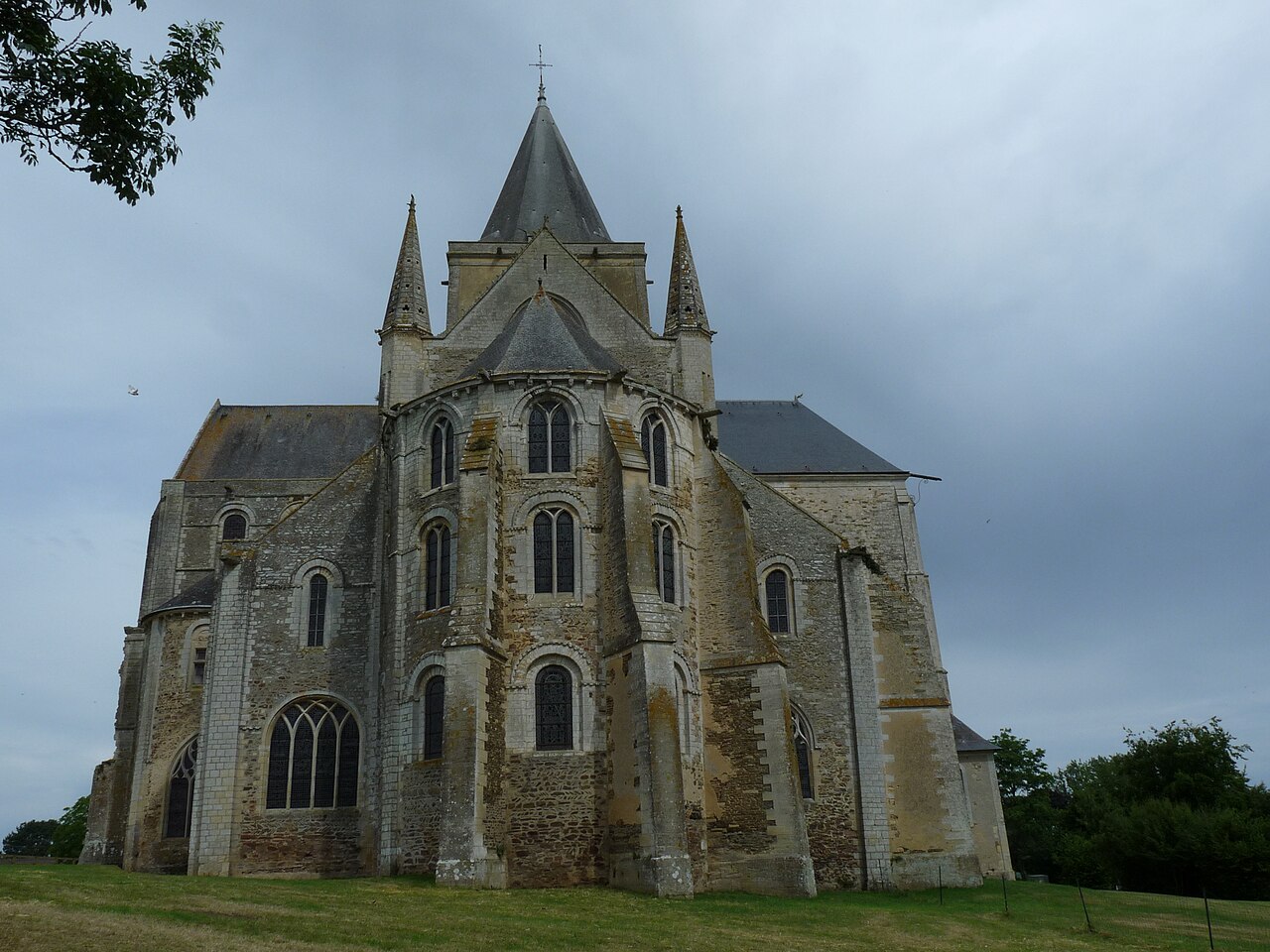 Cerisy la Forêt (50) Abbatiale Saint Vigor Extérieur 04