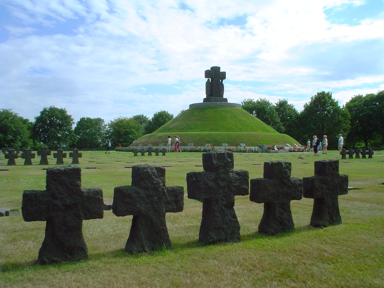 German military cemetery Normandy