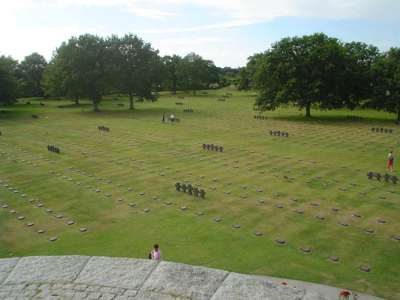 German military cemetery Normandy