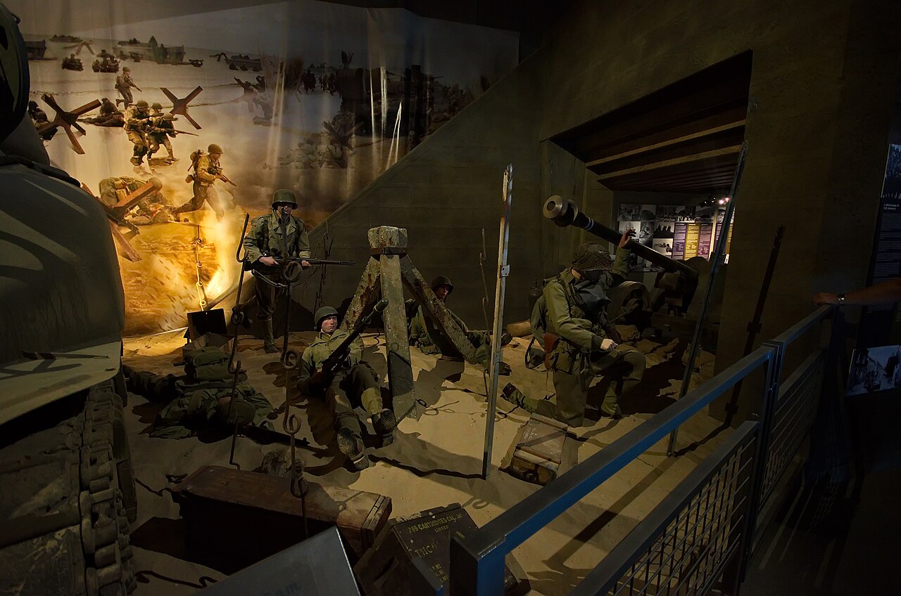 3974 Frankreichtour 2016 Normandie Colleville sur Mer Overlord Museum