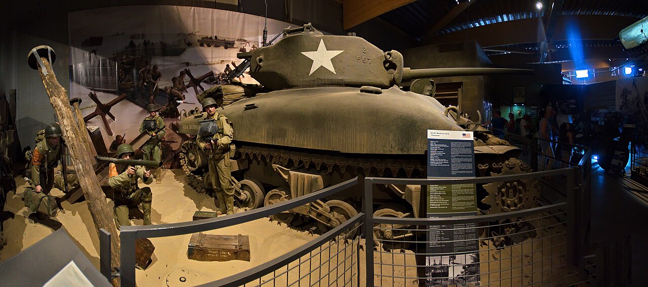 3977 Frankreichtour 2016 Normandie Colleville sur Mer Overlord Museum