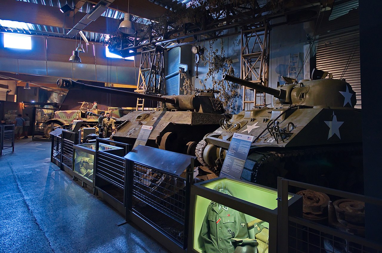 3987 Frankreichtour 2016 Normandie Colleville sur Mer Overlord Museum