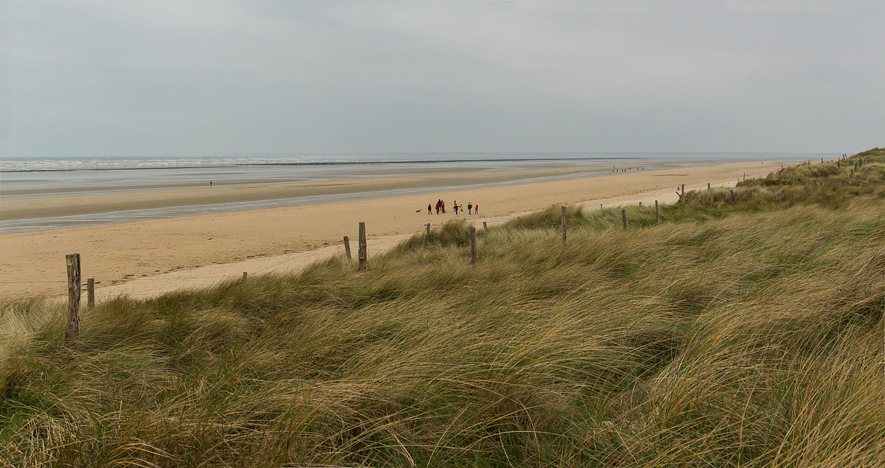 Utah Beach D-Day landing site, towards the south, Manche, Normandy